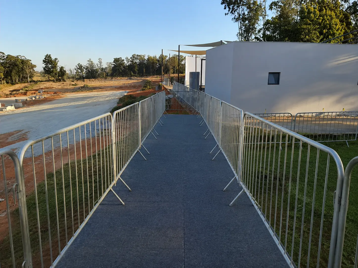 Gradil fabricada pela GS3 Coberturas