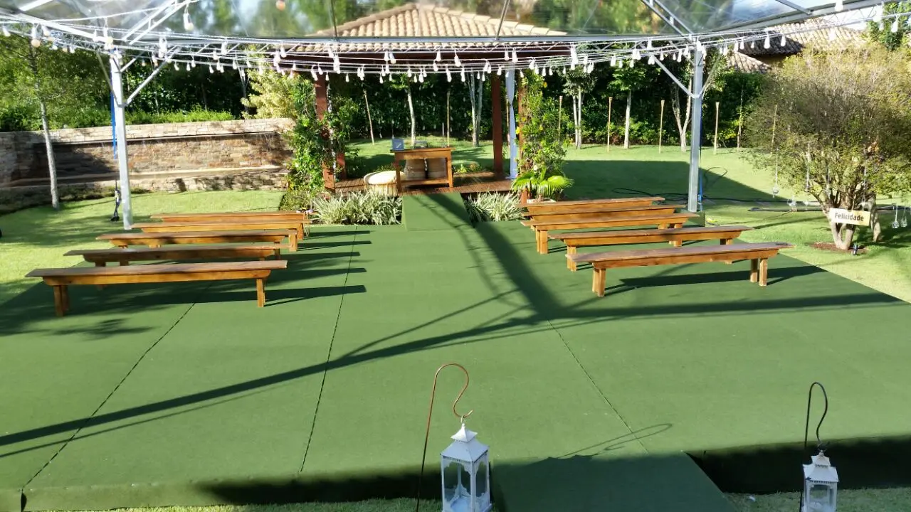Piso Casamento fabricada pela GS3 Coberturas